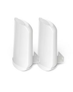 SONGCHEER Soporte de pared para Eero Max 7 aleación de aluminio Max 7 montaje en pared, resistente y duradero, ahorro de espacio, compatible con el enrutador WiFi Max 7 Mesh (blanco, 2 unidades)