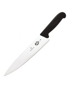 Victorinox Cuchillo Chef, Negro, 22 Centímetros