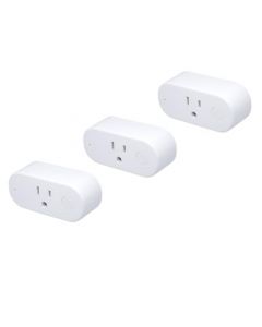 Shelly Plus Plug US | Enchufe inteligente WiFi y Bluetooth con Мonitoreo de Еnergía | Automatización del hogar | Aplicación iOS Android | Compatible con Alexa, SmartThings y Google Home (3 Pack)