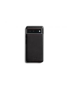 Bellroy Leather Case para Pixel 6 – (Funda Slim para móvil) - Basalt - Black