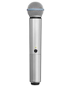 Shure WA712-BLU Mango de colores únicamente, sólo para BLX2/PG58 transmisores, BLX2/SM58 o BLX2/BETA58A, Plateado