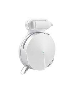 BANGCHEER - Estanterías de pared Wi-Fi, para cable y caja de almacenamiento para TP-Link Deco M5, adecuadas para clasificar enrutadores Wi-Fi en el hogar, soportes de pared que son fáciles de instalar en la celda (blanco, 1 paquete)