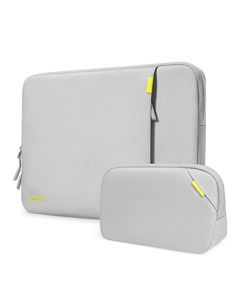 Tomtoc 360 - Juego de funda protectora para portátil MacBook Pro M3/M2/M1 Pro/Max A2991 A2780 A2485 A2141 2023-2019, Dell XPS 16 portátil, resistente al agua, funda para MacBook con bolsa organizada