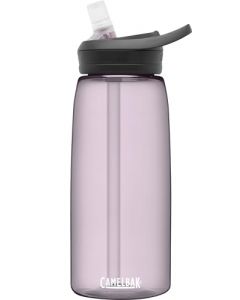 CamelBak Eddy+ - Botella de agua con Tritan Renew, tapa con pajilla, 32 onzas, color morado