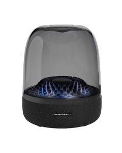 Harman Kardon Aura Studio 4, Bocina Inalámbrica Bluetooth, 100W de Potencia, Efecto de Luz Ondulado, Materiales Reciclados - Negro