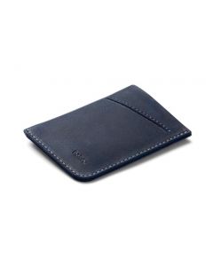 Bellroy Card Sleeve (tarjetero de piel premium o cartera minimalista, caben 2-8 tarjetas o tarjetas de visita, espacio para billetes plegados) - Ocean