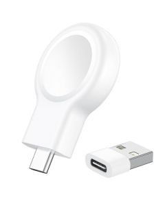 Cargador de Apple Watch, cargador magnético portátil para iWatch USB C y USB, cargador de batería de viaje rápido inalámbrico para iWatch para iWatch Ultra2/Ultra/SE2/SE Series 9/8/7/6/5/4/3/2/1