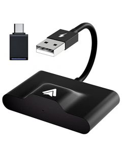 Android Auto Inalambrico Adaptador, Android Auto Dongle con 5GHz WiFi, Admite Actualización en Línea, para OEM Wired Android Auto Modelo, Android Auto Inalambrico Compatible con Android 11 y Superior