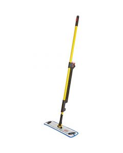 Rubbermaid Commercial 1835528 Pulse Microfiber Floor Cleaning System, Handle with Single-Sided Mop Frame,