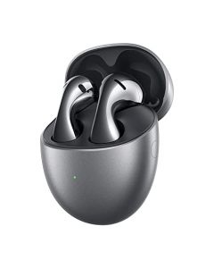 HUAWEI FreeBuds 5(Garantía en México), Hi-Res, hasta 30 Horas de reproducción, ANC, Gris Acero, Compatible con Android & iOS