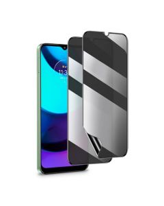 YAPANIZCEL MICA DE PRIVACIDAD CERAMICA PARA Motorola Moto E20, 2 UNIDADES, MICA CRISTAL TEMPLADO Anti Espía Matte Cristal Vidrio Templado (2 Micas)