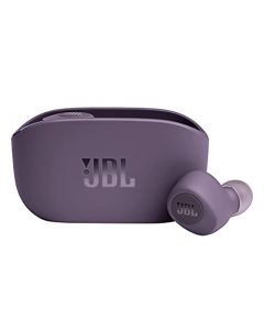 JBL VIBE 100 TWS - Auriculares intrauditivos inalámbricos True - Morado (renovado)