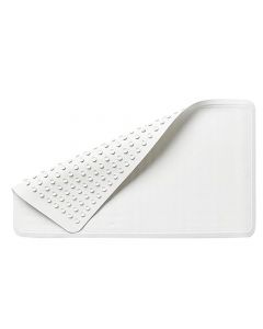 Rubbermaid Commercial Safti-Grip Bath Mat, Cuadrado, Blanco