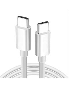 ARGOO 2 Metros 100W Cable USB Tipo C a USB C PD Carga Rapida Compatible con Macbook Pro, MacBook Air, iPhone 15/Plus/Pro Max, Huawei Matebook, Samsung Galaxy S24/S24 Plus/S24 Ultra, Laptop Tablet