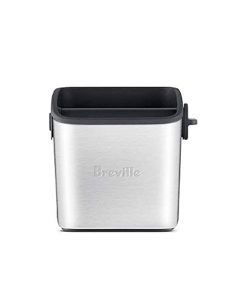 Breville Knock Box Mini en acero inoxidable, apto para lavavajillas, color plateado