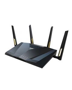 ASUS RT-AX88U Pro AX6000 Dual Band WiFi 6 Router, WPA3, Control Parental, QoS adaptativa, reenvío de Puertos, agregación WAN, Seguridad de Internet de por Vida y Soporte AiMesh Dual 2.5G Port