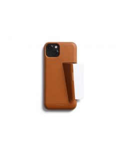 Bellroy Phone Case - 3 Card para iPhone 15 Plus (Funda para iPhone en Piel, Cartera para móvil) - Terracotta