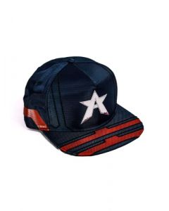 Marvel Concept One Gorra para Hombre y Mujer Ajustable Original con Diseño Agent Logo Color Azul