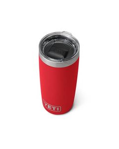 YETI Rambler - Vaso de 300 ml de acero inoxidable, aislado al vacío con tapa MagSlider - Rojo rescate