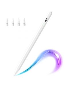 JESWO Pencil iPad, Stylus Pen con Sensor Magnético y de Inclinación, Pluma iPad Compatible con Modelos 2018 y Posteriores, iPad Pro 11/12.9‘’, iPad 6/7/8/9/10ª, iPad Mini 5/6ª, iPad Air 3/4/5ª