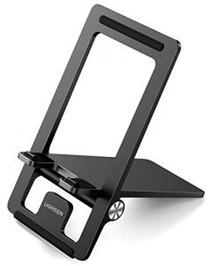 UGREEN Soporte Celular Mesa, Soporte Movil Universal Plegable para Celulares de 4.7-7.9 Pulgadas, Compatble con iPhone 15 14 13 12 Pro MAX, Galaxy S24 S23 S22 Ultra, Huawei, Xiaomi, Redmi