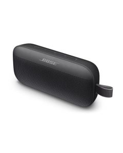 Bose SoundLink Flex - Altavoz portátil Bluetooth, inalámbrico Impermeable para Viajes al Aire Libre, Color Negro, 5,23 x 20,14 x 9,04 cm