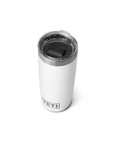 YETI Rambler - Vaso de 300 ml de acero inoxidable, aislado al vacío con tapa MagSlider - Blanco