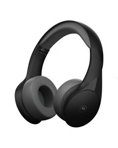 Motorola - Auriculares inalámbricos Bluetooth con micrófono, Moto XT500+, Control en línea para Llamadas, teléfonos con Cabeza Plegable, Diadema Ajustable, Sonido Claro, Color Negro