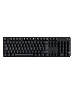 Logitech G413 SE Teclado Mecánico Gaming en inglés Tamaño Estándar - Teclado Retroiluminado, Interruptores Mecánicos Táctiles, Sin Efecto Fantasma, Compatible: Windows, macOS - Negro Aluminio