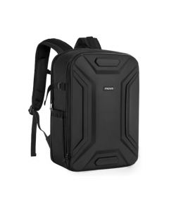 MOSISO Camara Mochila,DSLR/SLR/Mirrorless Cámara Bolsa Rigida Geométrica Simétrica Impermeable con Soporte Trípode&15-16 Pulgadas Compartimento Laptop Compatible con Canon/Nikon/Sony