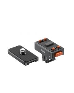 VRIG - Montaje de liberación rápida para Insta360 ACE/ACE PRO adaptador de conexión de metal de montaje magnético compatible con Ace Pro/Ace/X3/X4/ONE RS 1 pulgada versión de 360 grados/ONE RS