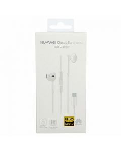 Huawei Huawei Cm33 Earphones Clasico Usb-E, Blanco, Blanco