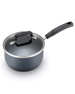 T-fal Signature - Sartén antiadherente de 3 cuartos de galón, apto para horno, ollas y sartenes, apto para lavaplatos, negro