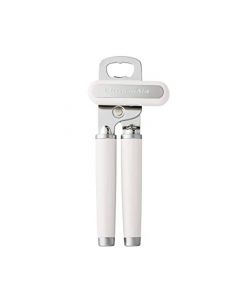 KitchenAid Classic - Abrelatas multifunción para abrebotellas, 8.34 pulgadas, color blanco