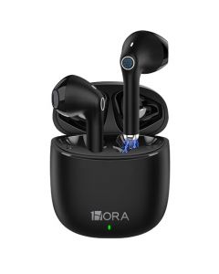 1 Hora Audifonos Bluetooth 5.3 Inalambricos, Mini Auriculares Inalámbricos Compatible para Samsung Huawei Xiaomi Laptop para Correr Escuchar Música Videos (Negro)