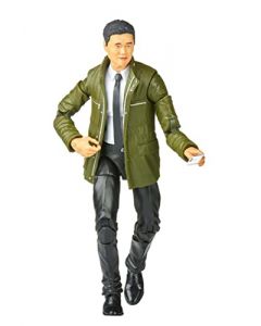 Marvel Legends Series - Universo Cinematográfico Disney Plus - Wandavision - Figura Coleccionable de Agente Jimmy Woo de 15 cm - 1 Accesorio y 2 Piezas para armar figura Adicional