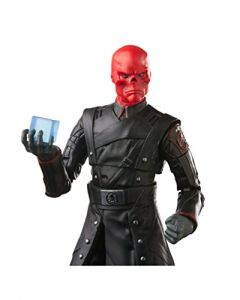 Marvel Legends Series - Universo Cinematográfico Disney Plus - Serie What if - Figura Coleccionable de Cráneo Rojo de 15 cm - 1 Accesorio y 1 Pieza para armar Figura