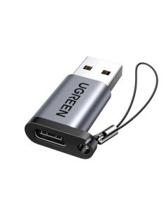 UGREEN Adaptador USB C a USB 3.0, USB Tipo C Hembra a USB Tipo A Macho Compatible con Laptop, Cargadores, Google Pixel, iPad Pro, Galaxy Note (No Compatible con HDMI y Carplay)