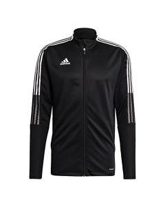 Adidas Tiro 21 - Chamarra Deportiva para Hombre, Blanco, Medium