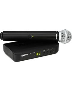 Shure - Sistema vocal inalámbrico BLX24/SM58-H10 con micrófono de mano SM58, H10