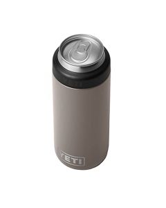 YETI Rambler Colster - Aislador delgado para latas de seltzer, 12 onzas, color gris pardo