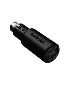 Shure MVX2U Interfaz de audio digital, conexión directa de micrófono a ordenador (XLR a USB)