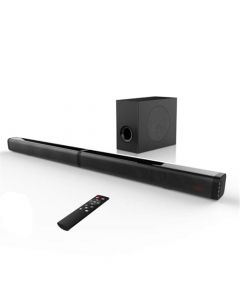 BLUEDREAMER Barra de Sonido SoundBar Inteligente Desmontable 2 en 1,TV Audio Inalámbrico Bluetooth 5.0, Subwoofer de Cine en Casa,Sonido Envolvente Estéreo 3D, Compatible con Conexión AUX/OPT/HDMI/USB