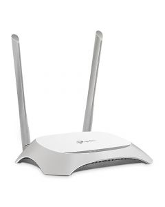 TP-Link TL-WR840N Router WiFi, 2.4 GHz N 300Mbps, Multimodo, Router / Repetidor / WISP / Punto de Acceso, 2 antenas externas