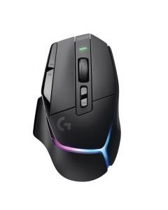 Logitech G502 X Plus Lightspeed Mouse óptico inalámbrico - Interruptores híbridos LIGHTFORCE, LIGHTSYNC RGB, Sensor de Juego Hero 25K, Compatible con PC - macOS/Windows - Negro