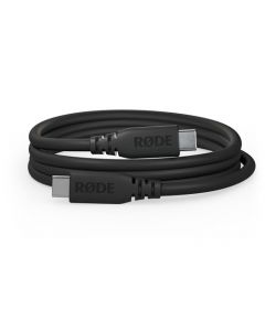 RØDE SC27 SuperSpeed USB-C a USB-C Cable para transferencia rápida de datos de hasta 5 Gbps y fuente de alimentación de 60 W (2 m, negro)