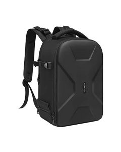 MOSISO Mochila de Cámara,DSLR/SLR/Mirrorless Fotografía Completamente Abierto Bolsa Estuche Rígido Impermeable con Laptop Compartimento&Trípode Soporte Compatible con Canon/Nikon/Sony