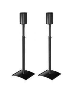 Mounting Dream Soportes de Altavoz para SONOS One, One SL, Play:1, Altura Ajustable hasta 48 Pulgadas, Juego de 2 Soportes de Altavoz de Sonido Envolvente con gestión de Cables, Carga de 6 kg MD5412