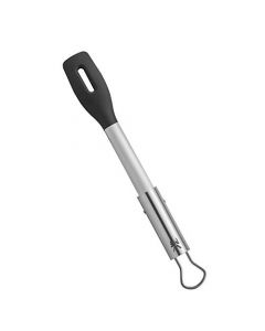 WMF Servierzange - Pinzas para barbacoa (32,5 cm, para carne, pescado, verduras, mecanismo de bloqueo, ahorro de espacio)