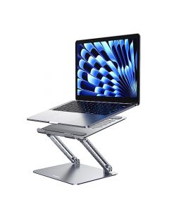 UGREEN Soporte para Laptop Aluminio, Ángulo Altura Ajustable, Base para Laptop Plegable, Ergonómica Laptop Stand con Mejor Ventilación para MacBook, MateBook, IdeaPad, HP Acer Gaming de hasta 17,3''